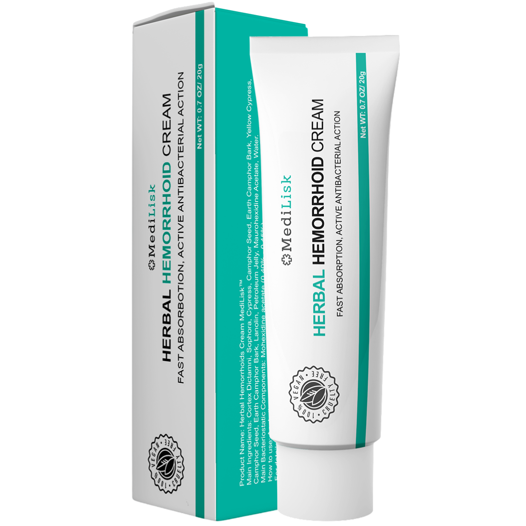 MediLisk™ Herbal Hemorrhoid Cream 60g