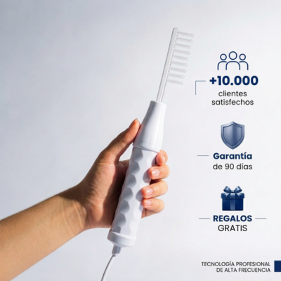 Cabello nuevo en 60 días, Recupera tu Cabello y tu Confianza en casa, Sin químicos ni pastillas - CAPILROOT Pro + 🎁 4 accessorios + 🎁 E-Book de Regalo