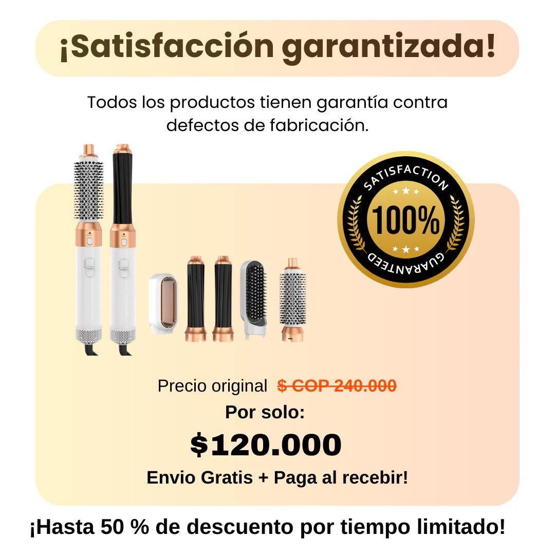 Cepillo Profissionale 5 en 1 - GLAM AIR ✨