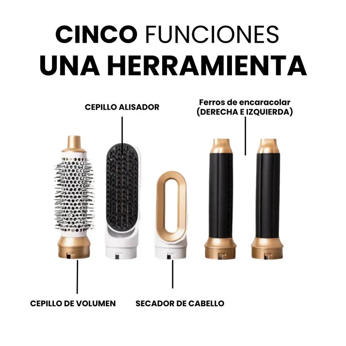 Cepillo Profissionale 5 en 1 - GLAM AIR ✨