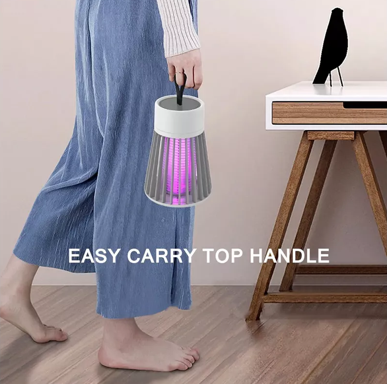 NoMosq Light™ ¡Adiós Mosquitos!🦟🚫: Lámpara Mata Insectos UV