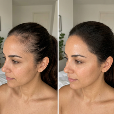 Cabello nuevo en 60 días, Recupera tu Cabello y tu Confianza en casa, Sin químicos ni pastillas - CAPILROOT Pro + 🎁 4 accessorios + 🎁 E-Book de Regalo